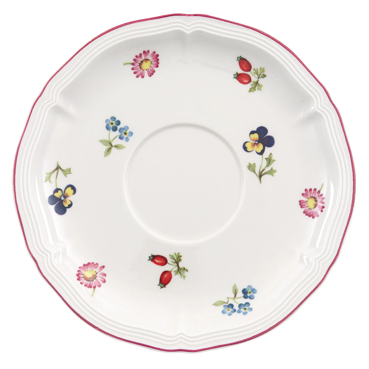 Petite Fleur Блюдце к чашке для завтрака 17 см